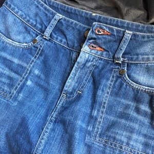 Express Jean Mini Skirt